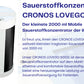 CRONOS LOVEGO SG02L Sauerstoffkonzentrator - Sauerstoffkonzentration 95% - Kleinstes 2000ml Sauerstoffgerät der Welt - Echte 5 Liter/Min Effizienz - Deutscher Hersteller - Medizinisches MDR Zertifikat - FAA Flug Zulassung