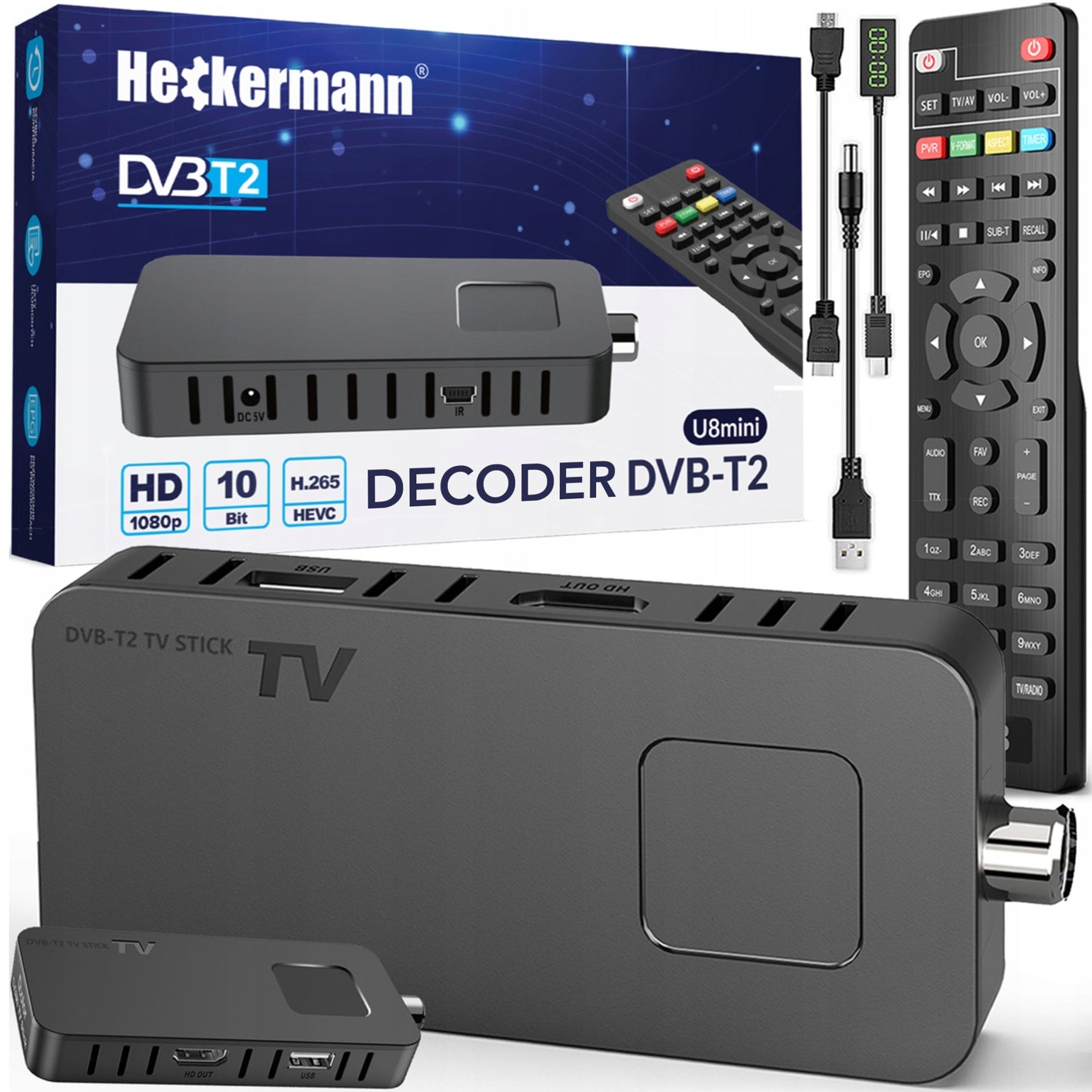 Mini-DIGITAL- DECODER Full-HD 1080P