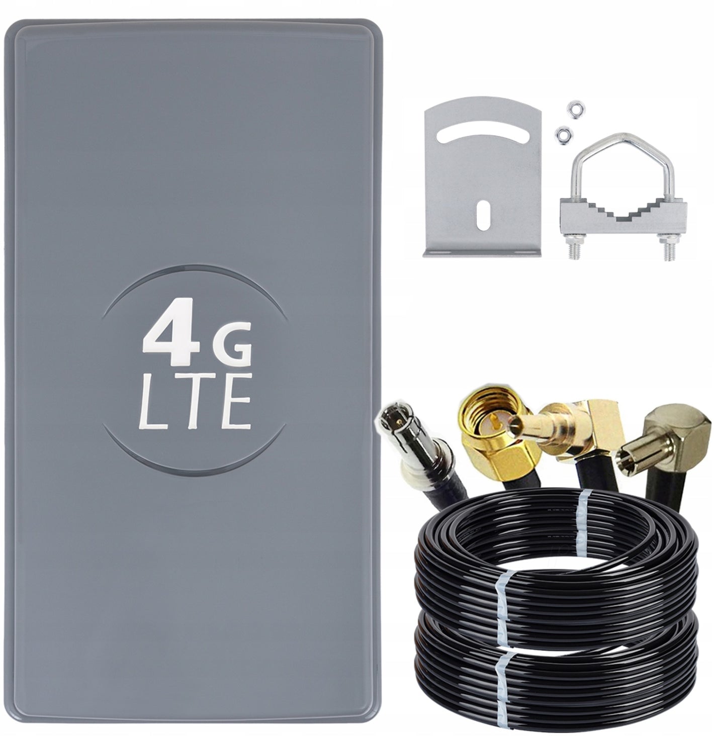 ANTENNE DOUBLE 3G 4G LTE 2x25 dBi + Cadeaux gratuits