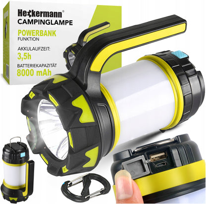 Camping lamp with POWERBANK and USB cable Model: HC-261 