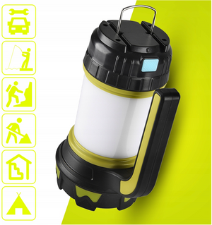 Lampada da campeggio con POWERBANK e cavo USB Modello: HC-261