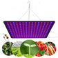 LED plant growth lamp with suspension elements Model: 225 LED – 