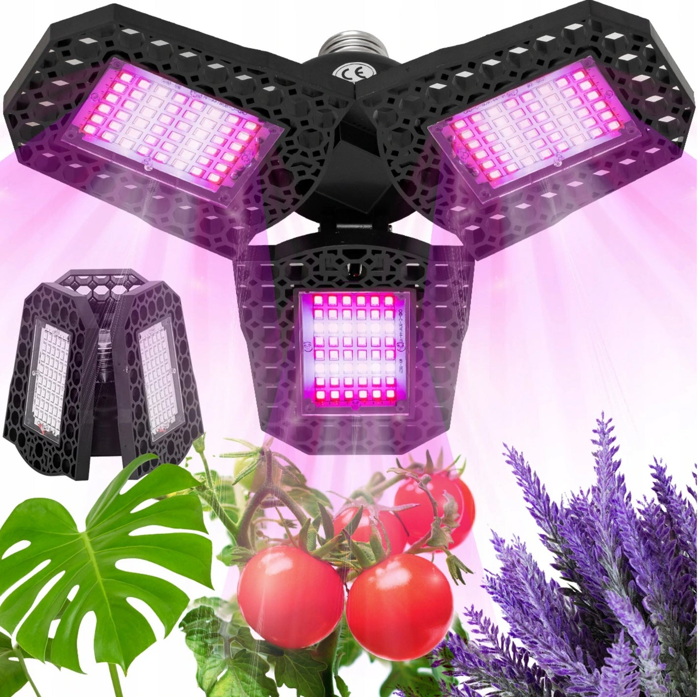 LED plant lamp model: YH-WL-10-108 LEDs power: 40W 