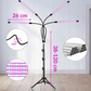 LED plant lamp 80 LEDs with 4 flexible heads 360° 