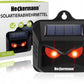 Repellente solare Heckermann per animali selvatici con LED - Modello: VS-319