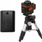 Laser level 360° cross laser + tripod 