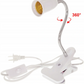 Lampadina E27 per piante 80W + portalampada 230V Modello: MDA-PG08