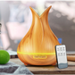 BAMBOO Umidificatore e Diffusore di Aromi ad Ultrasuoni 2in1 Colore: MARRONE CHIARO