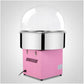 SONORO cotton candy machine + lid made of high-quality stainless steel 1030W heating power – 