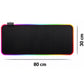 GMS-X5 gaming mouse pad - 8 backlight colors 