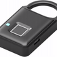 Smart fingerprint padlock with Cronos USB charging 