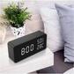 Electronic LED alarm clock color: natural wood 