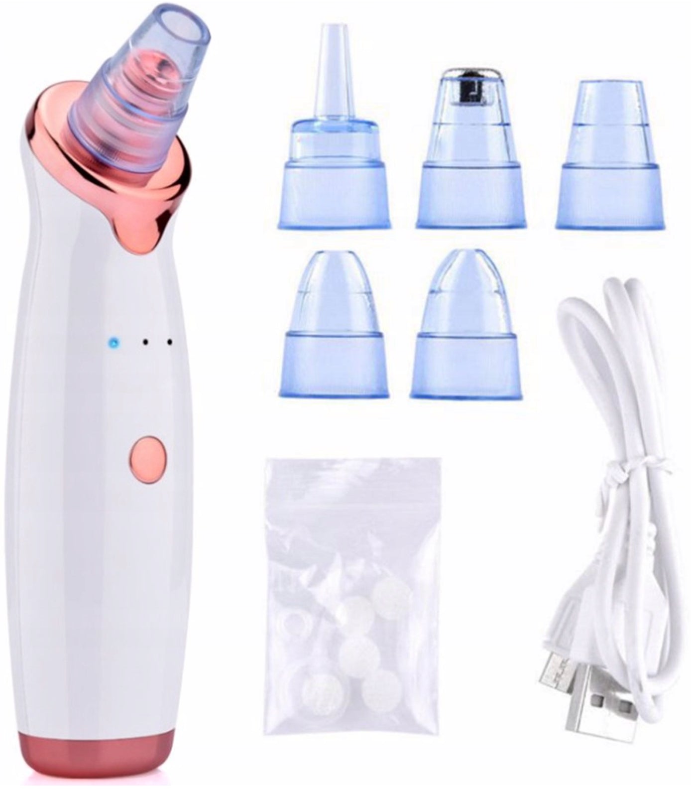 Multifunction Diamond Microdermabrasion Beauty Device / Blackhead and Acne Vacuum Cleaner - 