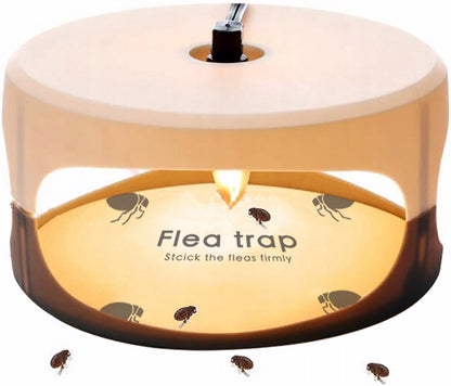 Heckermann SK111 trap for fleas, mosquitoes, moths Built-in light bulb 