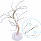 Árbol de Navidad Decorativo LED - 60 Copos de Nieve Luz Blanca – 