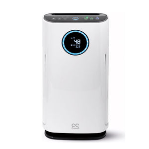 CLEO air purifier in color: white timer function remote control touch panel – 