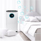 CLEO air purifier in color: white timer function remote control touch panel – 