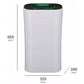 HEPA IV air purifier in white color timer function built-in air quality meter - 