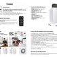 Función de temporizador del purificador de aire HEPA III Control remoto con sensor PM2.5 incorporado - 