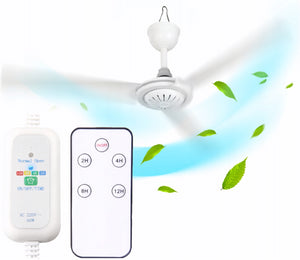 Ceiling fan + remote control diameter: 120cm – 