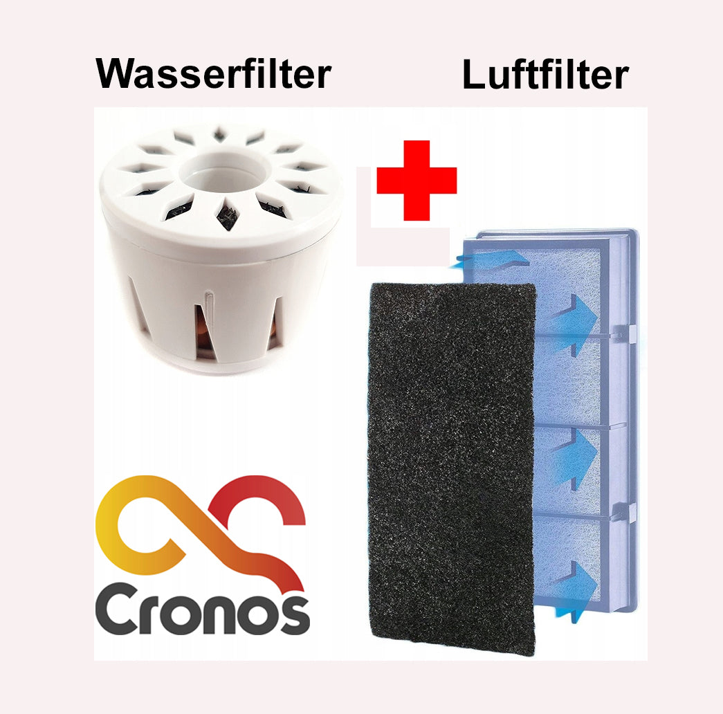 CRONOS RECAMBIO filtro de agua y aire para humidificadores CRONOS 