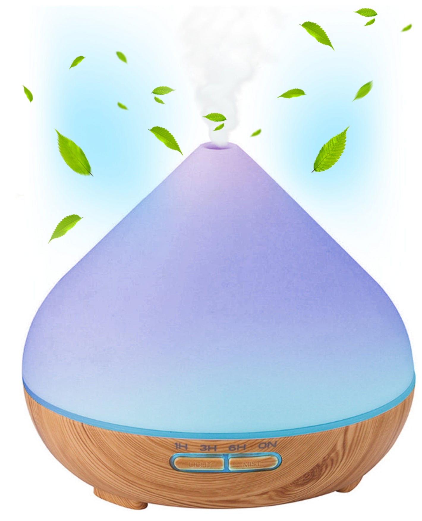 Humidificador ultrasónico LAVA con aromaterapia - 400ml 