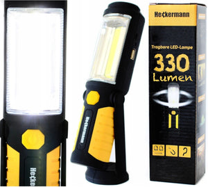 Lámpara de trabajo Heckermann con tecnología LED COB – 