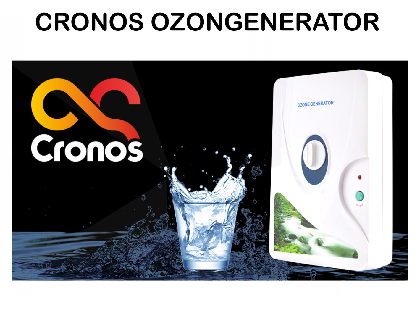 2in1 ozone generator and ionizer for air, water and food – 